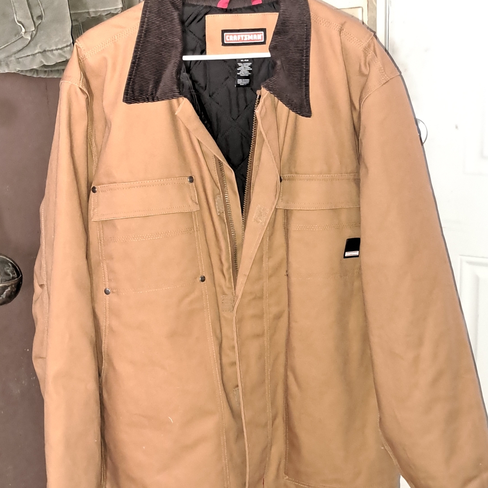 Craftsman Men's Brown Work Jacket
